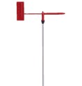 Low friction racing wind indicator