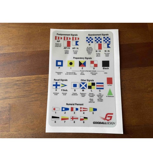 goodall flag code regatta