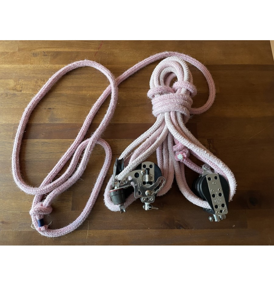 Harken Palan 7:1 avec écoute de 12mm 9.5m Occasion