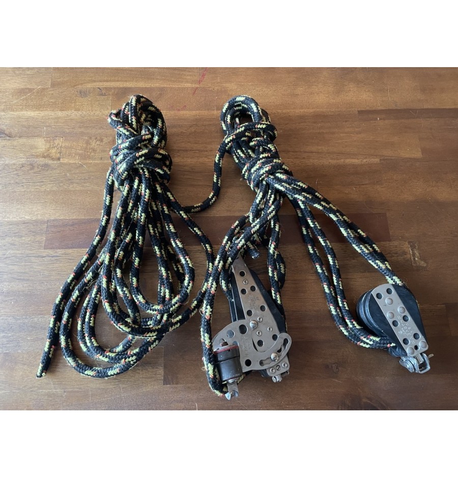 Palan Harken Violon 4:1 Ecoute 10m 10mm Occasion