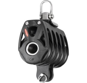 Ronstan Block 40mm Quintuple Swivel Becket 10:1 System