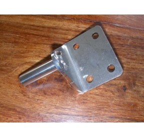 Transom Pintle Stainless Steel 10mm, ø 53mm high