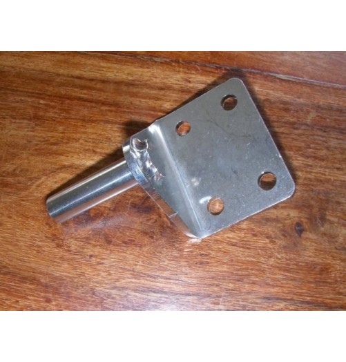 Transom Pintle Stainless Steel 10mm, ø 53mm high