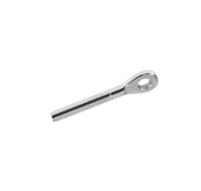 Stainless Steel A4 Wire Terminal Eye 3mm Pin 6.5mm