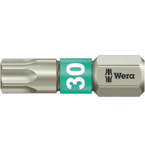 Wera Embout Inox Six Pans Torx TX30 25mm