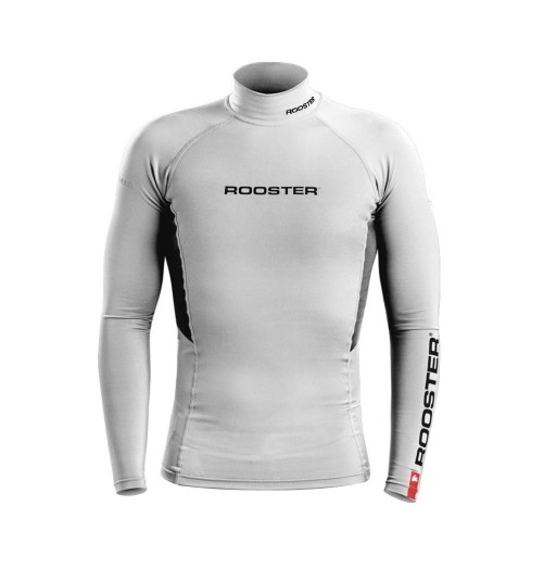 Rooster Homme Protection UV Manches Longues Blanc ROORASHWH H2O Sensations
