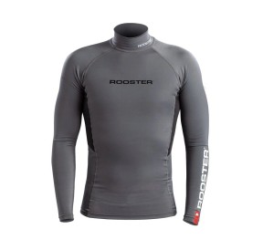 Rooster Homme Protection UV Manches Longues Gris ROORASHGR H2O Sensations
