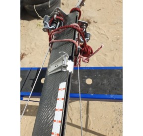 Roots Fittings Vis de Mulet Mât Désaxé 1.9mm Deck Sweeper RT00033 H2O Sensations