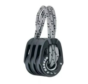 Harken Fly Block Soft-Attach Carbo 18mm Triple 2180 H2O Sensations