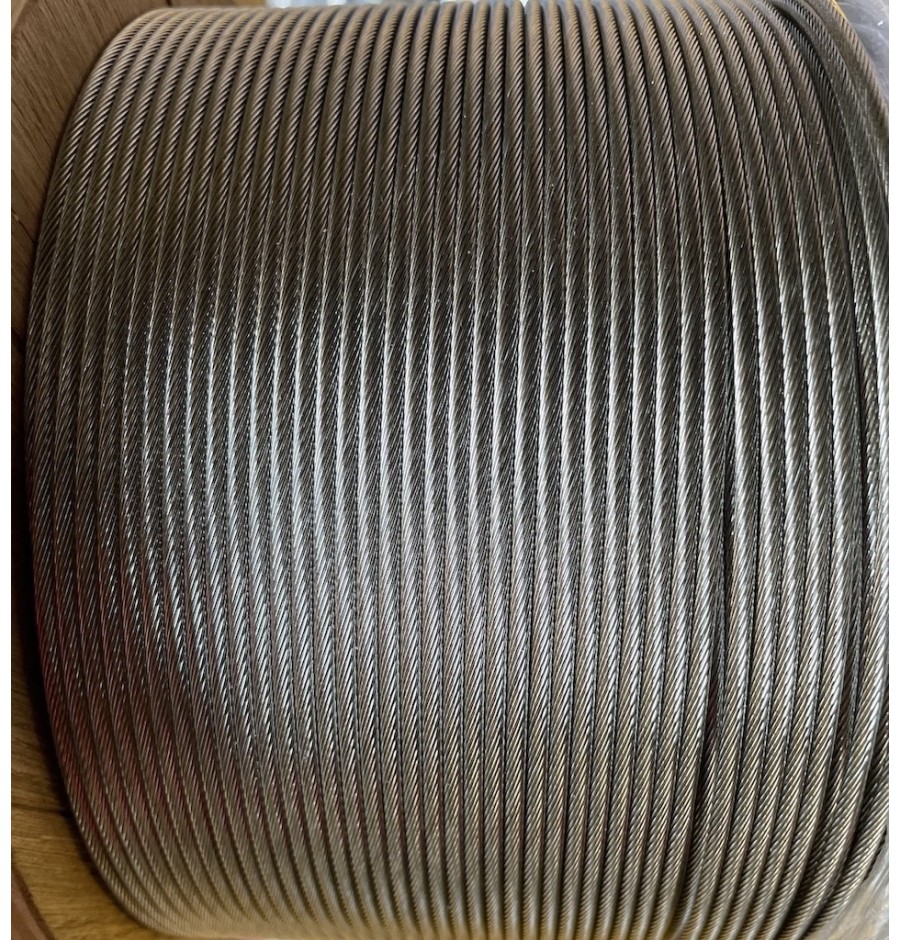 Roots Fittings Stainless Steel 316 Wire 1*19 2.5mm