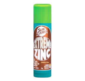 Sun Zapper Extreme Green Sea Flash Zinc Stick SPF 50+ 15g SUNZ84 H2O Sensations