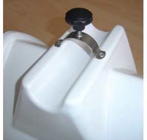 CadKat EuroTrax Mise à l'eau 223cm Roues Rouge Crampons Bers Plat Large