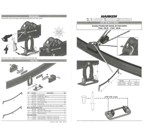 Harken Crossbow Locking Nut M4*0.7 HKHFS1068 H2O Sensations