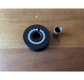 Antal Sheave Composite Ball Bearing 40*12*80mm