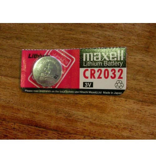 Maxell Batterie Lithium 3V pour Optimum Time