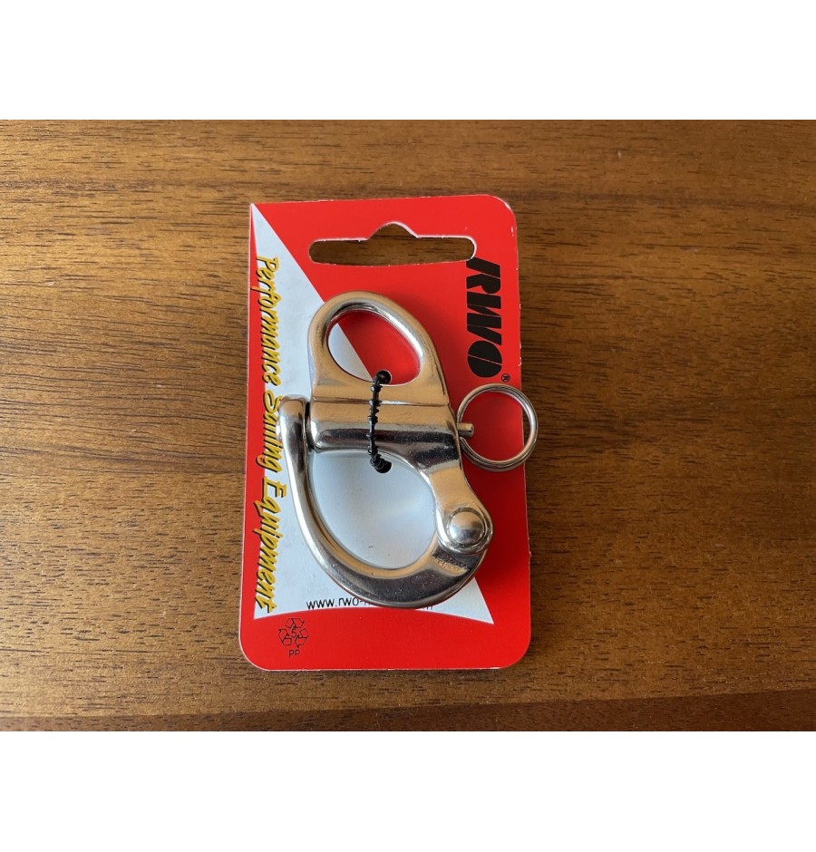 RWO Snap shackle Fixed Eye 57mm