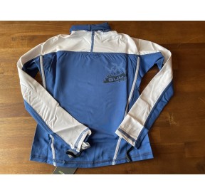 Gul Boys Crest UV Protection Long Sleeves Blue White