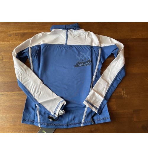 Gul Boys Crest UV Protection Long Sleeves Blue White