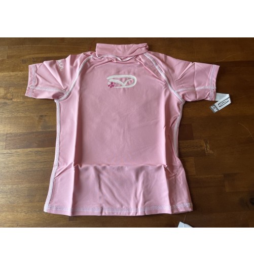Gul Fille Seaspray Protection UV Manches Courtes Rose RG0312 H2O Sensations