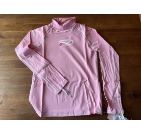 Gul Girls Seaspray Rashguard Long Sleeves Baby Pink RG0313 H2O Sensations