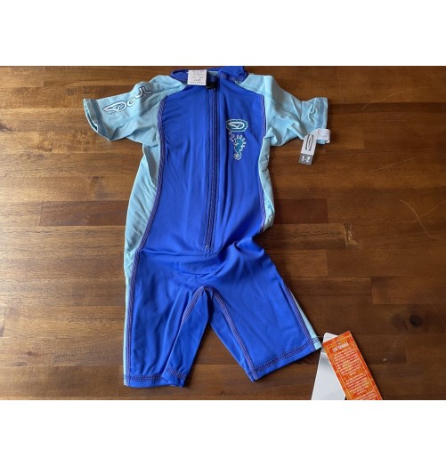 Gul Junior Combinaison Protection UV Bleu Turquoise RG0315 H2O Sensations