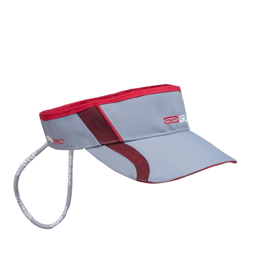 Gul Visière Quick Dry Gris Rouge