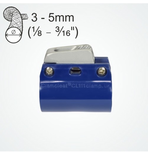 ClamCleat Kit Wishbone Windsurf & Tubes 30 to 36mm CL244R H2O Sensations