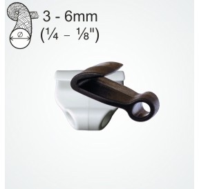 ClamCleat Crochet RIB Semi-Rigide Acetal