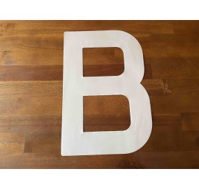 Lettre Autocollant Voile Insigna Blanc 230mm BAINSL230WHT H2O Sensations