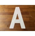 Lettre Autocollant Voile Insigna Blanc 230mm