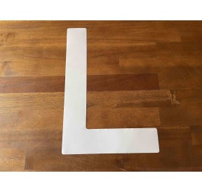 Lettre Autocollant Voile Insigna Blanc 230mm BAINSL230WHT H2O Sensations