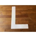 Lettre Autocollant Voile Insigna Blanc 230mm
