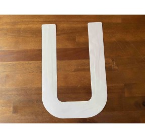 Lettre Autocollant Voile Insigna Blanc 230mm BAINSL230WHT H2O Sensations