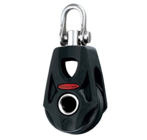 Ronstan Block Orbit 30mm Single Becket Swivel Shackle RF35100 H2O Sensations