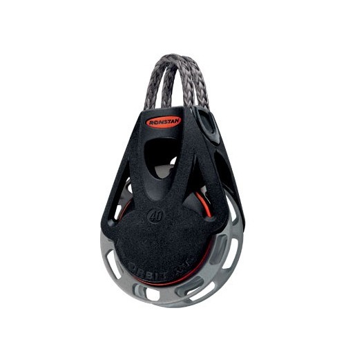 Ronstan Block Orbit 40mm Single Winch Automatic loop RF46101 H2O Sensations