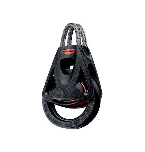 Ronstan Poulie Orbit 55mm Simple Boucle Dyneema RF55101 H2O Sensations