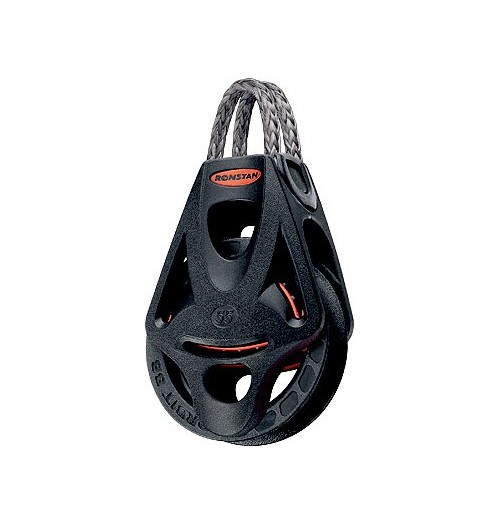 Poulie Ronstan Orbit 55mm Simple Ringot Dyneema RF55111 H2O Sensations
