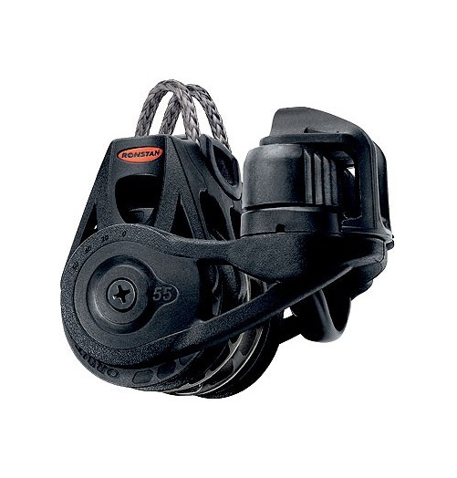 Ronstan Poulie Orbit 55mm Triple Winch Serre Ecoute