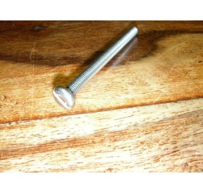 Vis Metrique Inox A2 M5 60mm Fendu Tête Bombée