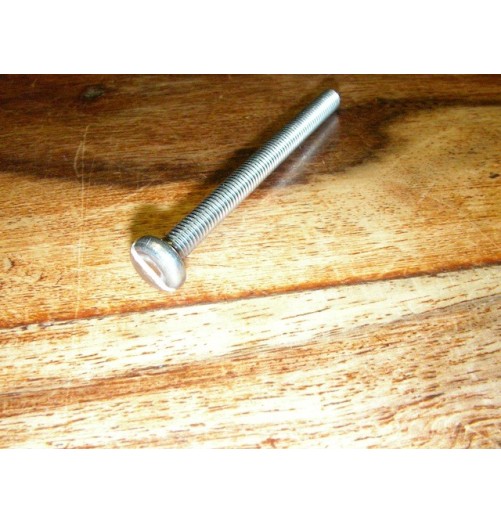 Vis Metrique Inox A2 M5 60mm Fendu Tête Bombée