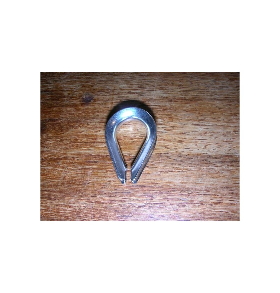 Blue Wave Stainless Steel Thimble 4mm Wire