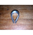 Blue Wave Stainless Steel Thimble 4mm Wire