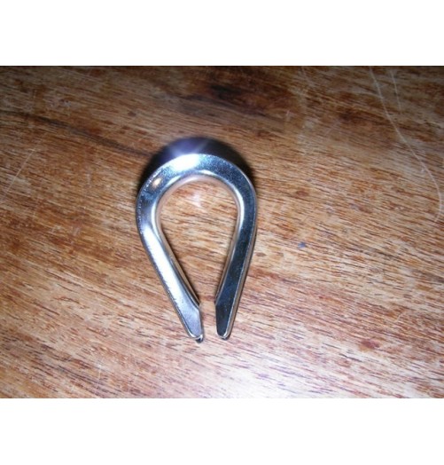 Blue Wave Stainless Steel Thimble 6mm Wire BL110006 H2O Sensations