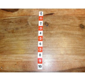 RWO Autocollant Indicateur Distance 270mm R7351 %price% H2O Sensations