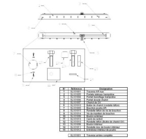 Sirena Bouchon de Poutre Arrière SL16 & SL15.5