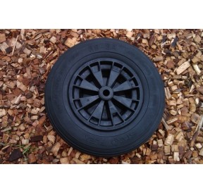 Trolley Wheels 400mm 25mm Flat Free