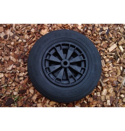 Trolley Wheels 400mm 25mm Flat Free