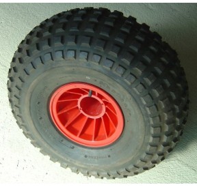 CadKat Trolley EuroTrax Balloon Wheel- 21x12-8 Knobbly Red 389 %price% H2O Sensations