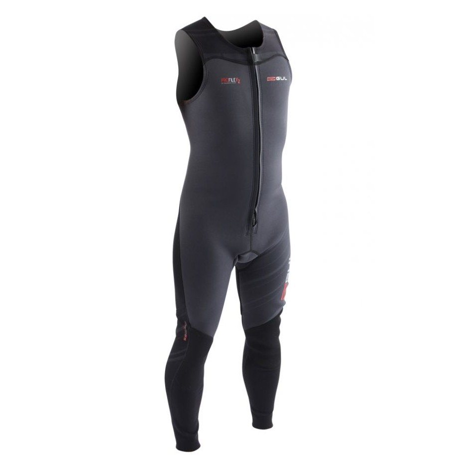 Gul Profile 3mm Front Zip Longjohn