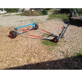 CadKat Dinghy Big Foot Trolley